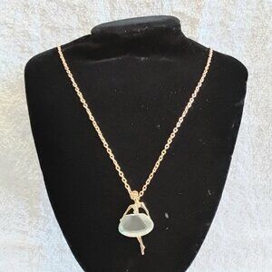 BNWOT 3/$30 Florence Scovel Ballerina 28" Chain/Charm Fashion Jewelry!!